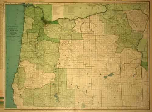 Rand McNally Standard Map of Oregon Rand McNally Standard Map of Oregon