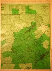 Rand McNally Standard Map of Pennsylvania