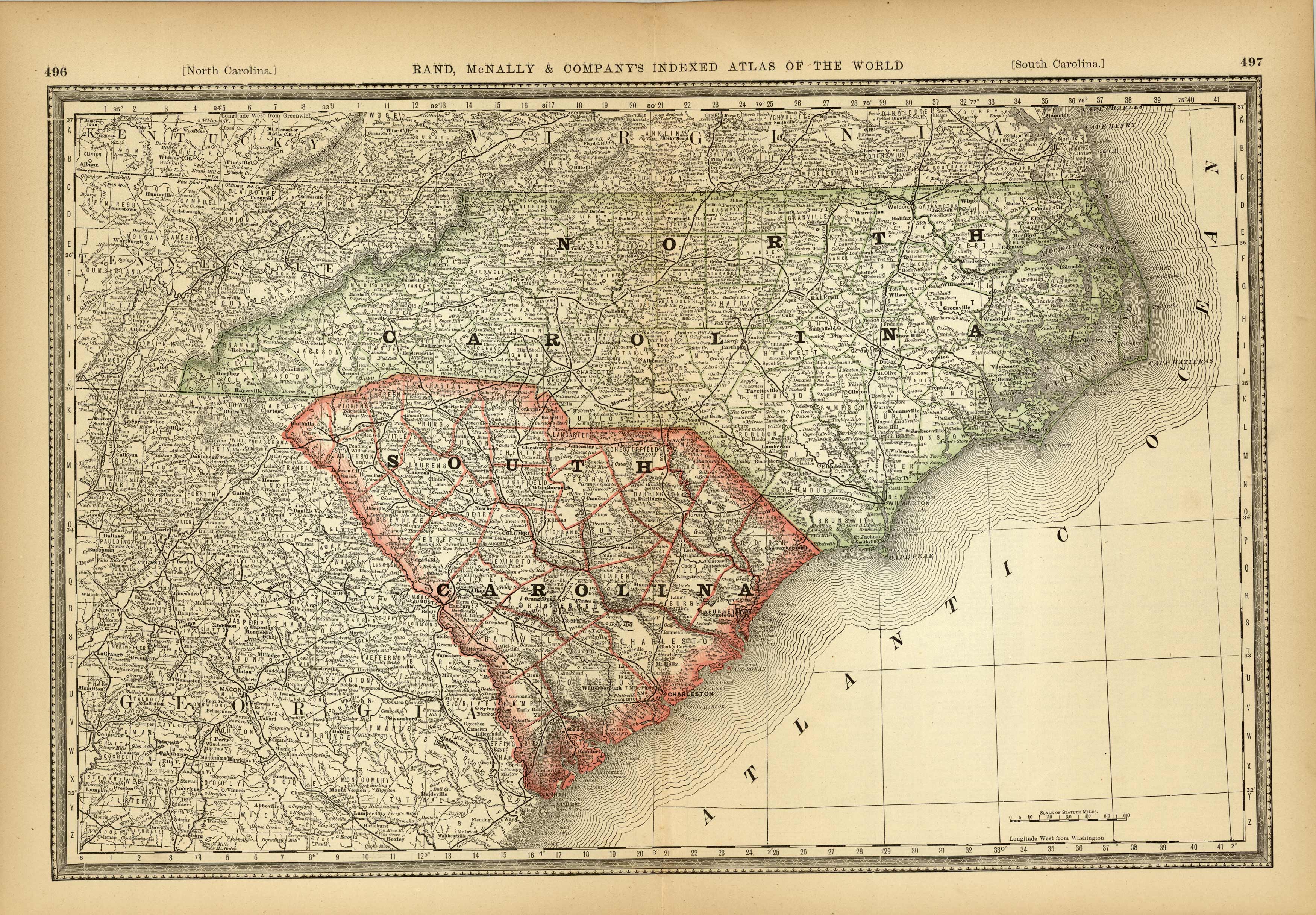 North Carolina and South Carolina North Carolina and South Carolina
