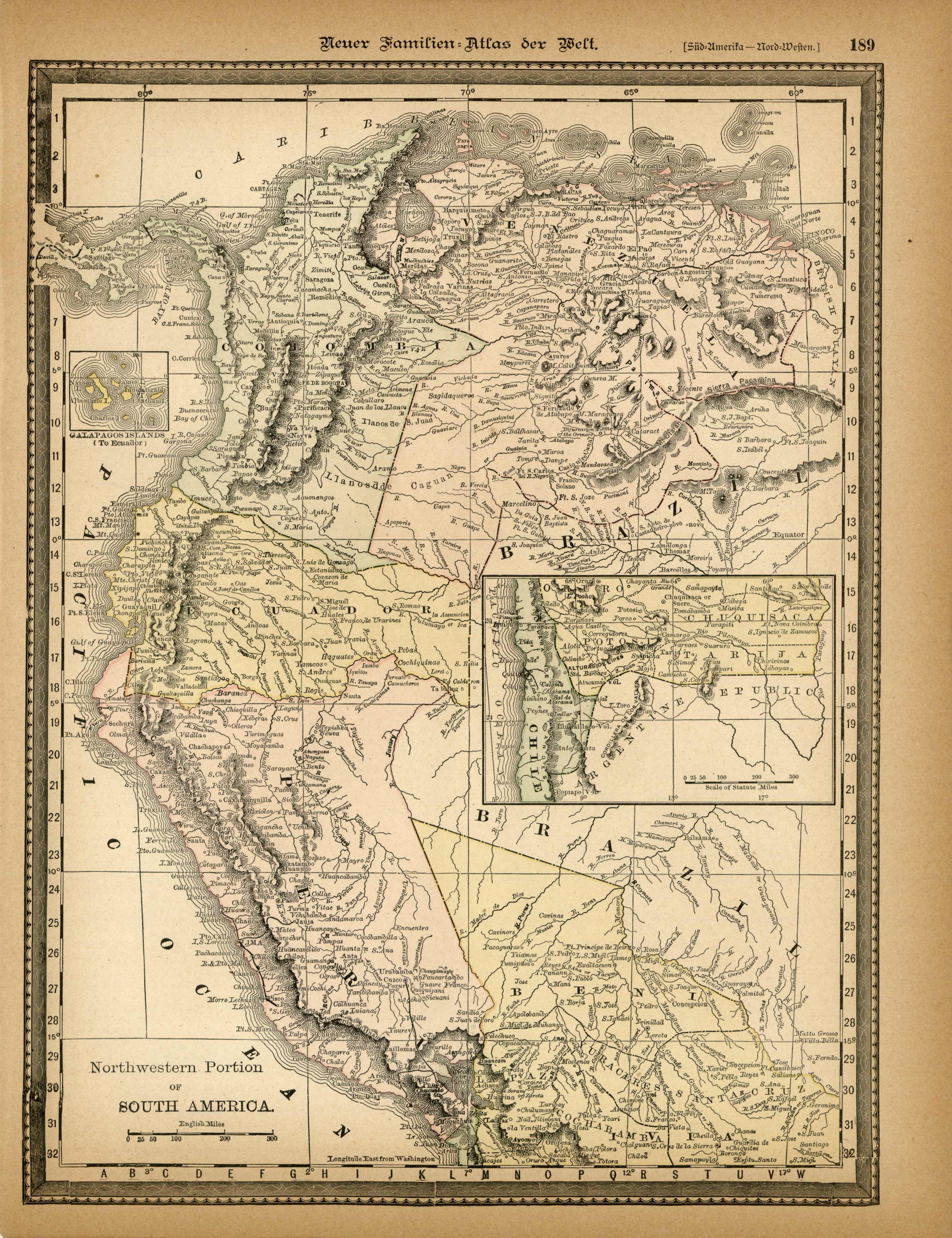 Northwestern Portion of South America Northwestern Portion of South America