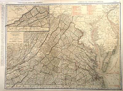 Map of Virginia