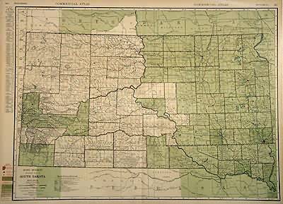 Standard Map of South Dakota Standard Map of South Dakota