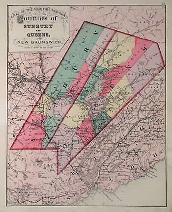 Counties of Sunbury and Queens Counties of Sunbury and Queens