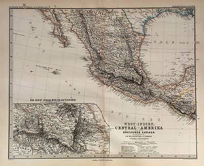 West Indien in 4 Blattern (Bl. 3)(CENTRAL AMERICA)