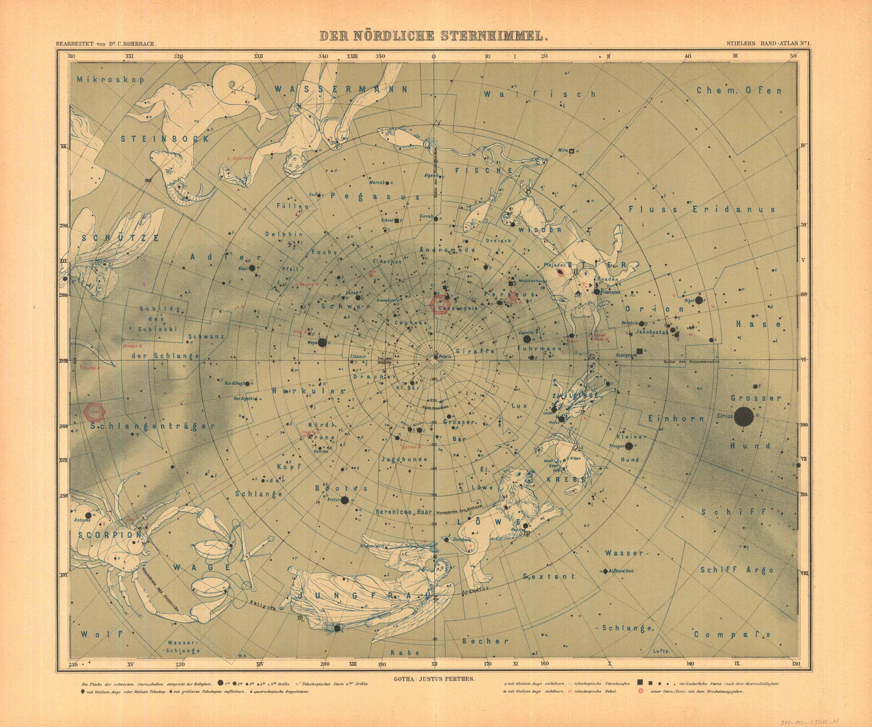 Der Noerdliche Starnhimmel (The Northern Star Sky) Der Noerdliche Starnhimmel (The Northern Star Sky)