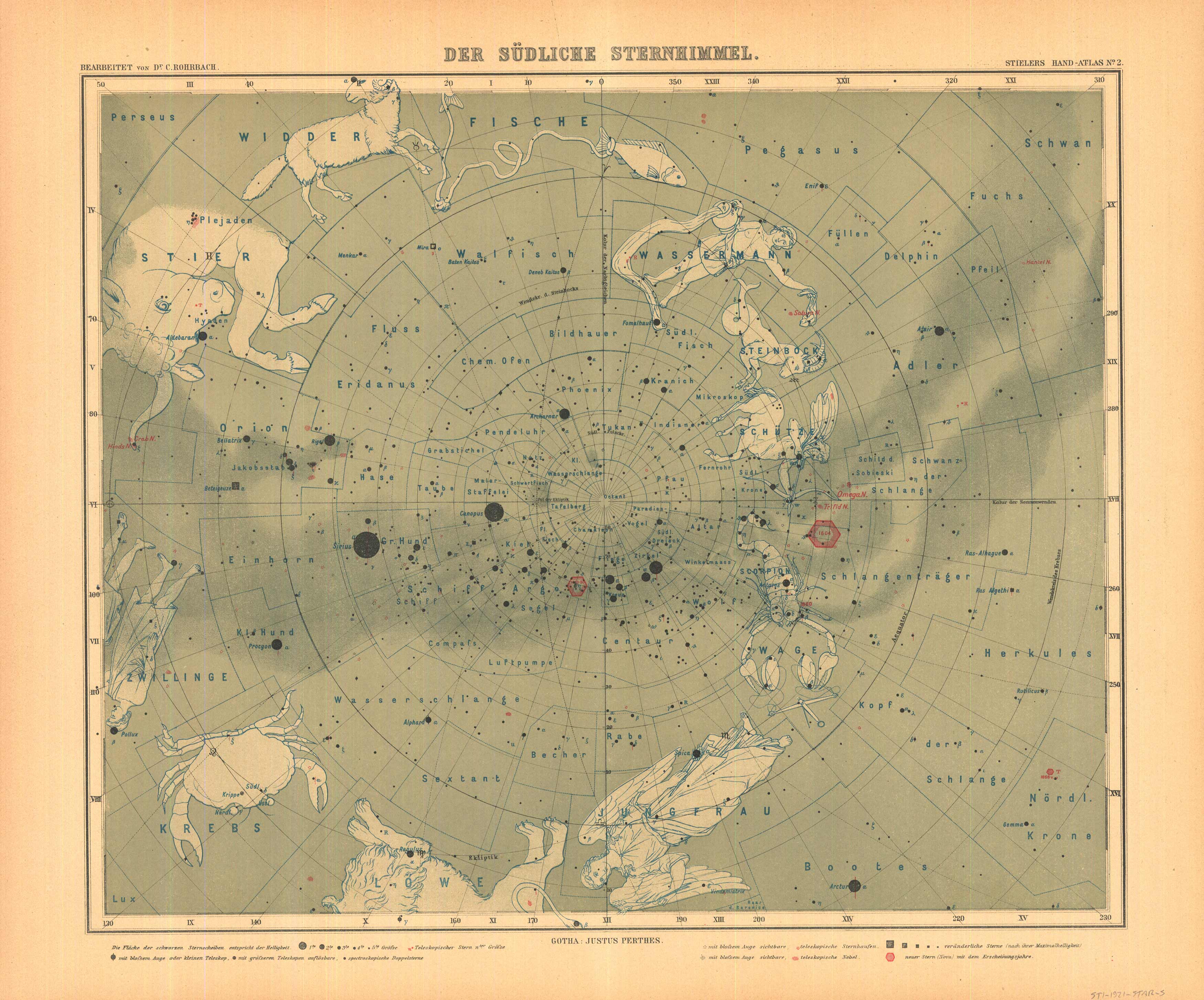 Der Sudliche Sternhimmel (The Southern Star Sky) Der Sudliche Sternhimmel (The Southern Star Sky)