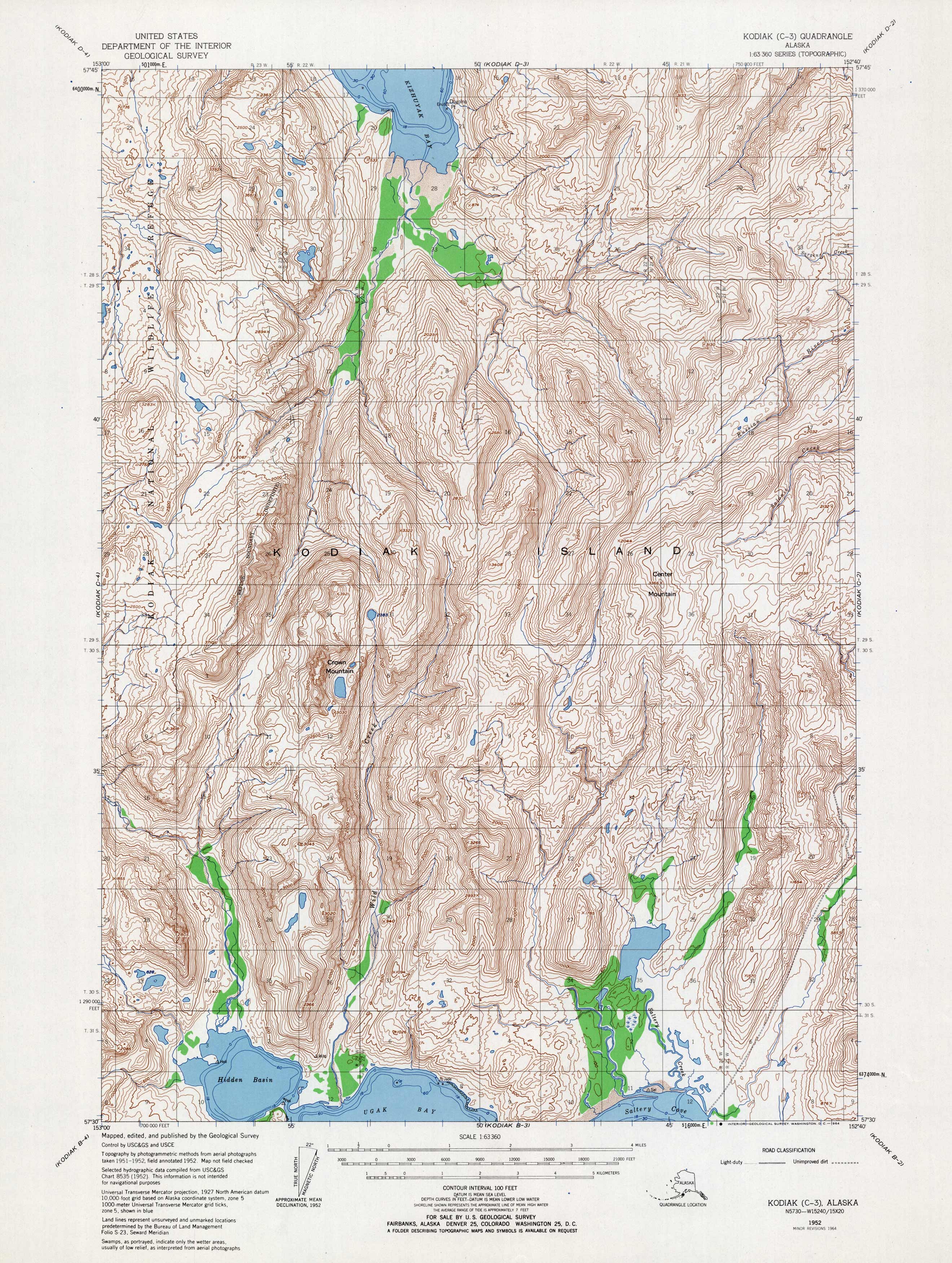 Kodiak (C-3) Quadrangle