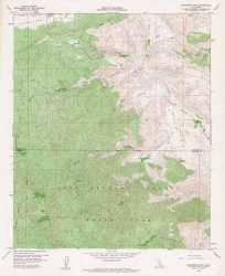 Bucksnort Mtn. Quadrangle California