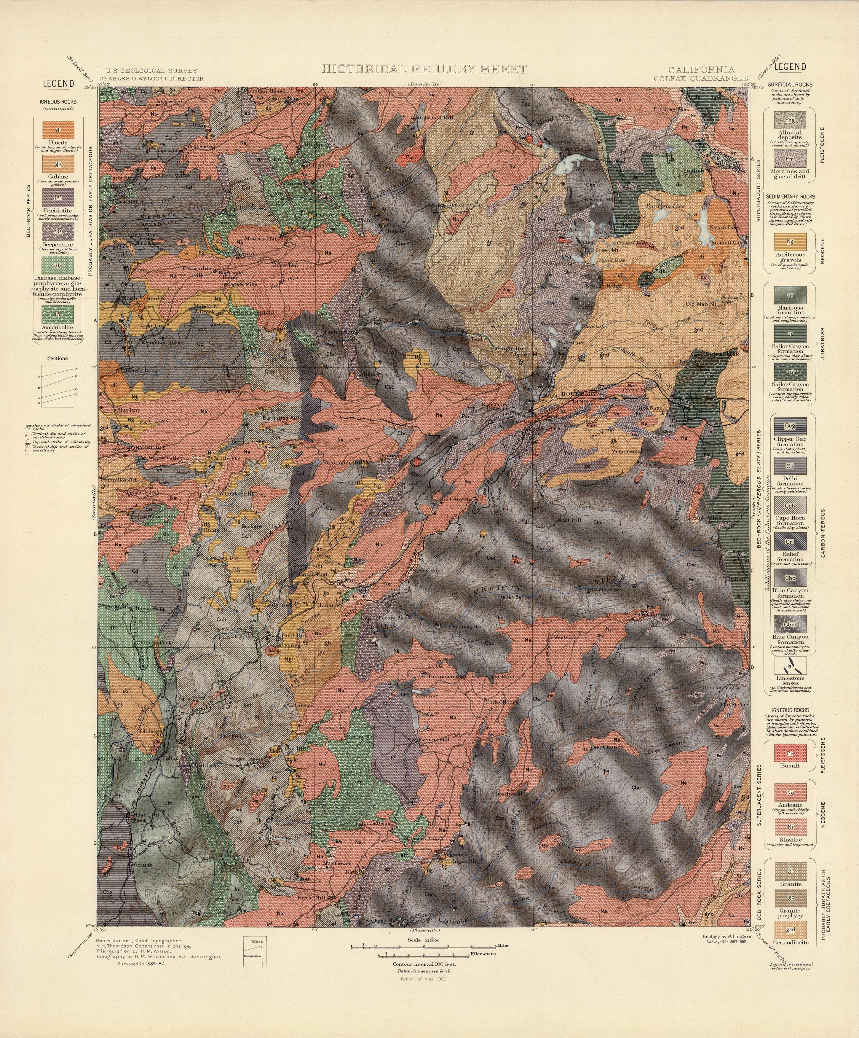 Colfax Quadrangle Colfax Quadrangle