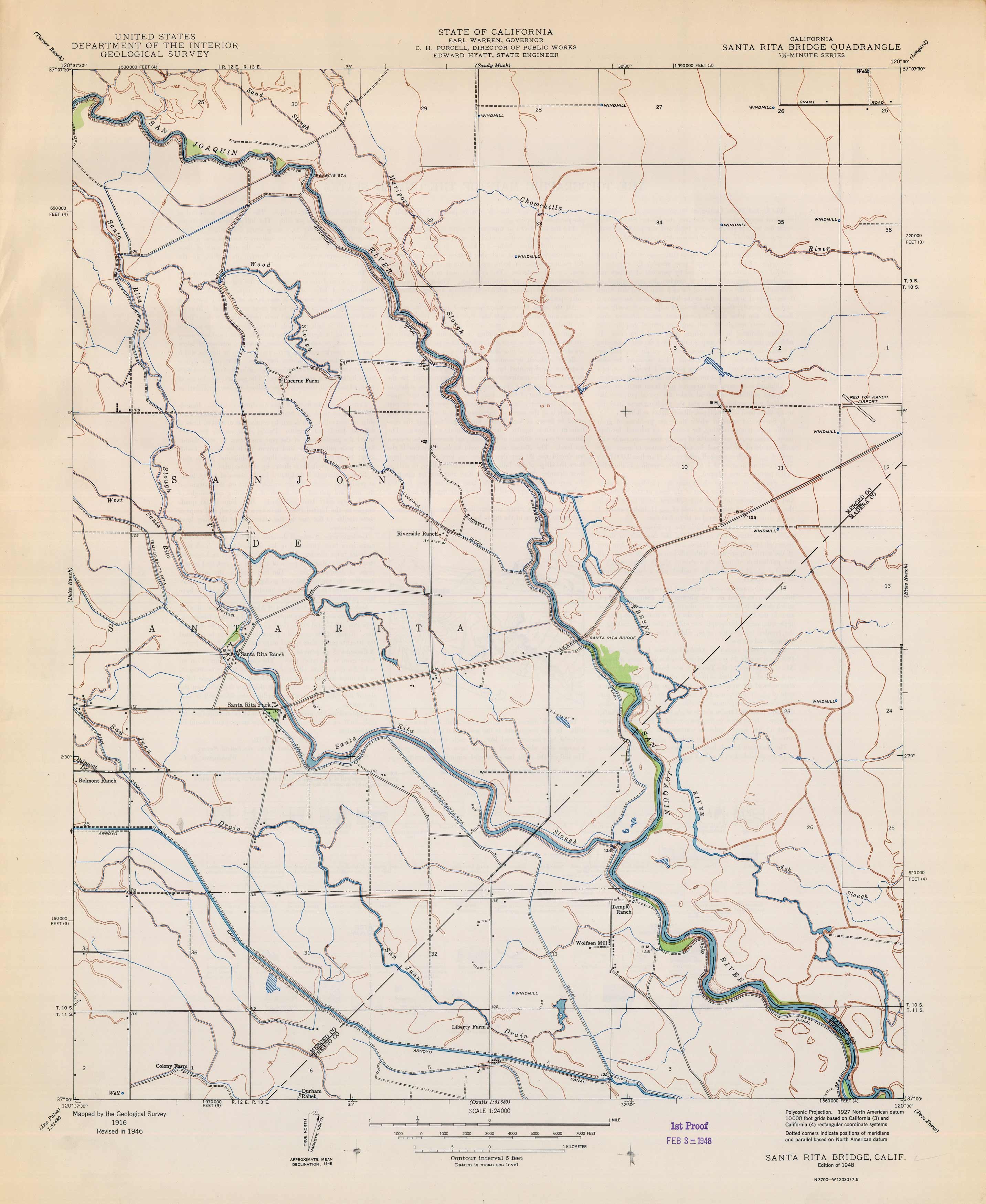 Santa Rita Bridge Quadrangle