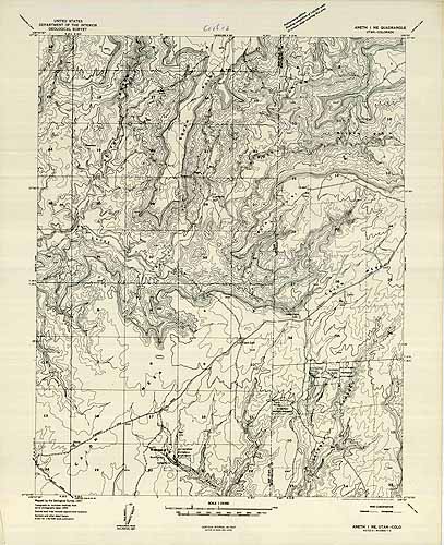 Aneth 1 NE Quadrangle