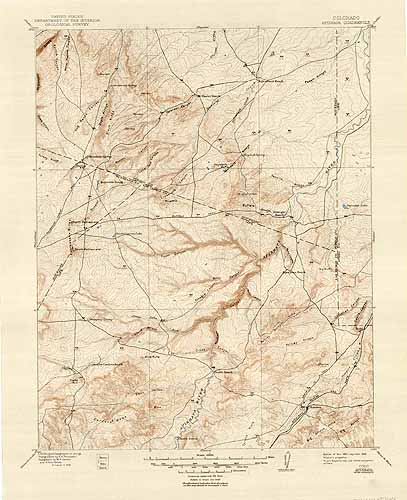 Apishapa Quadrangle Apishapa Quadrangle