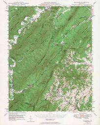 Millboro Quadrangle Virginia