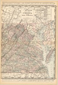 Virginia and West Virginia (Eastern Half)