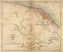 Revolutionary War Map Showing York