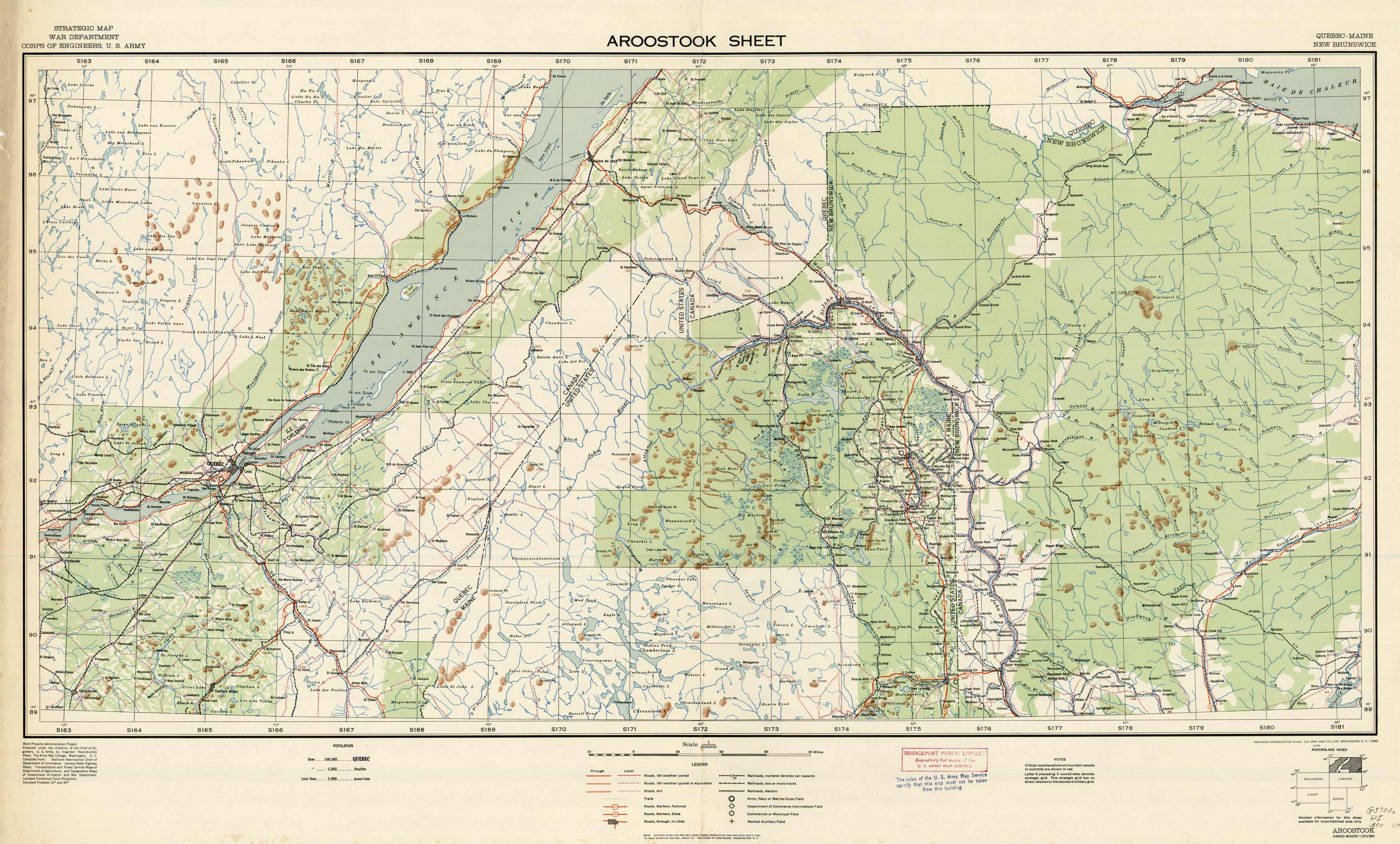 Aroostook Sheet