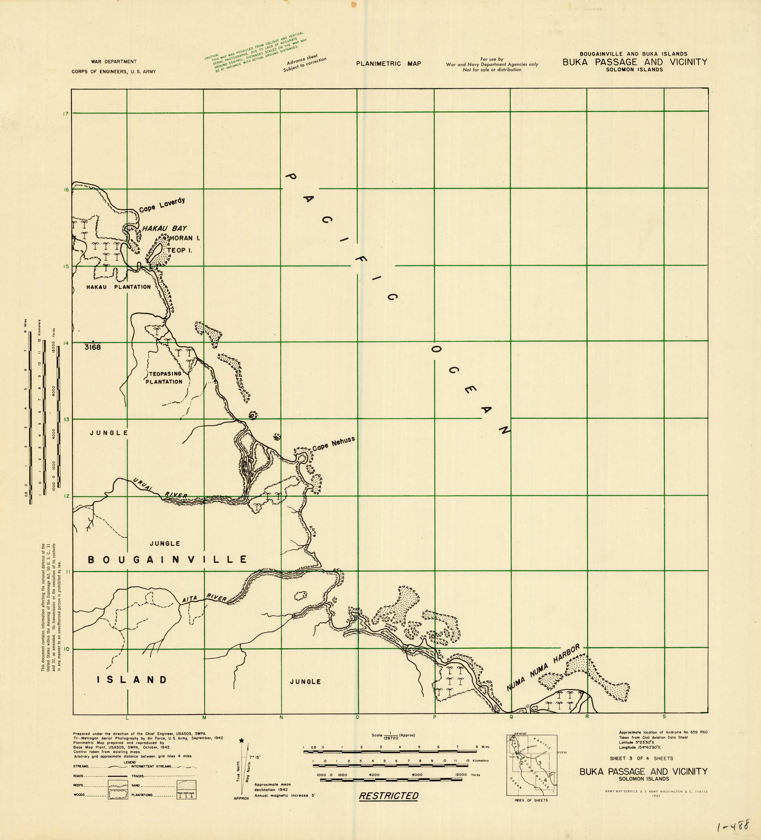 Buka Passage and Vicinity
