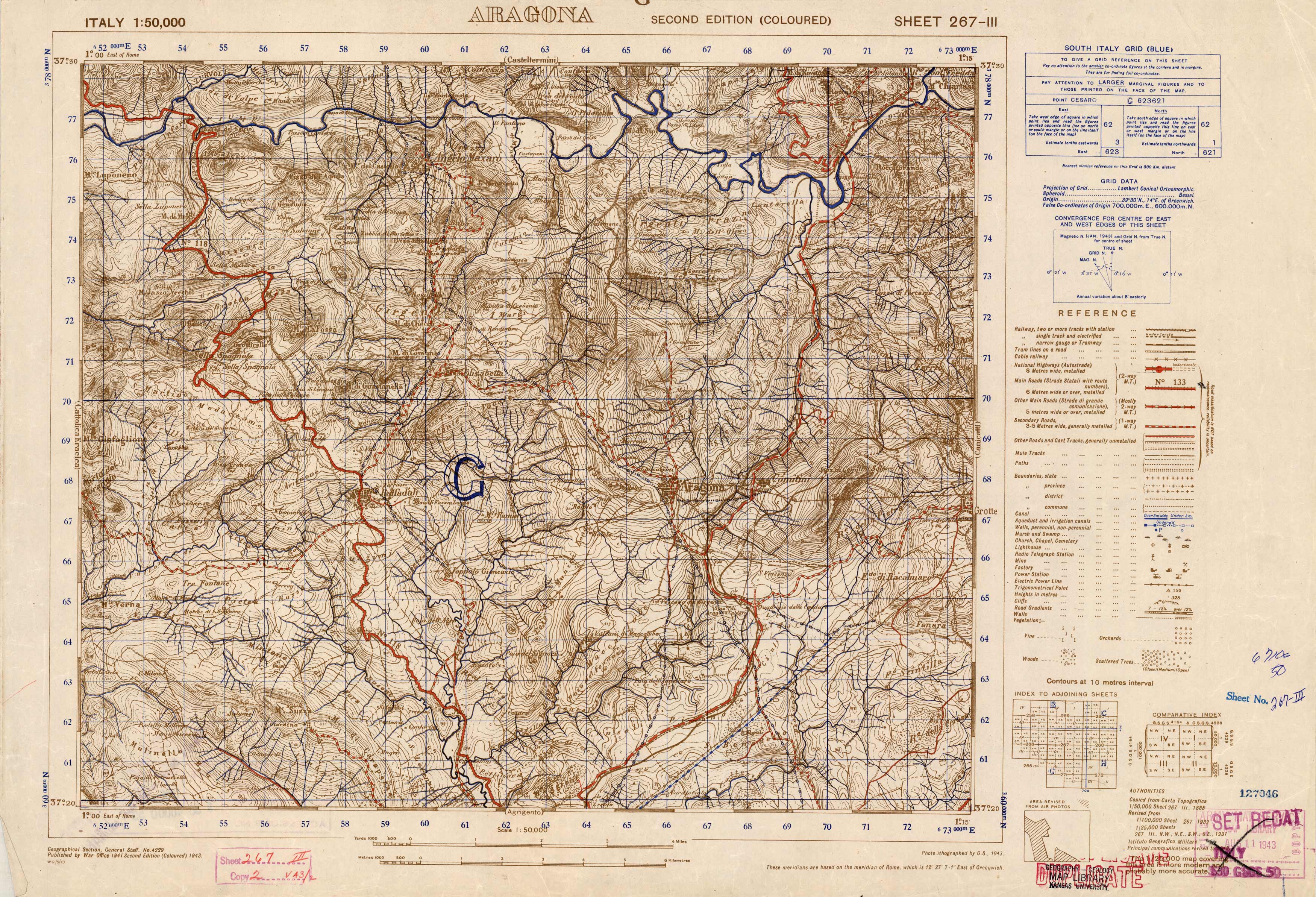 Aragona - Sheet 267 III