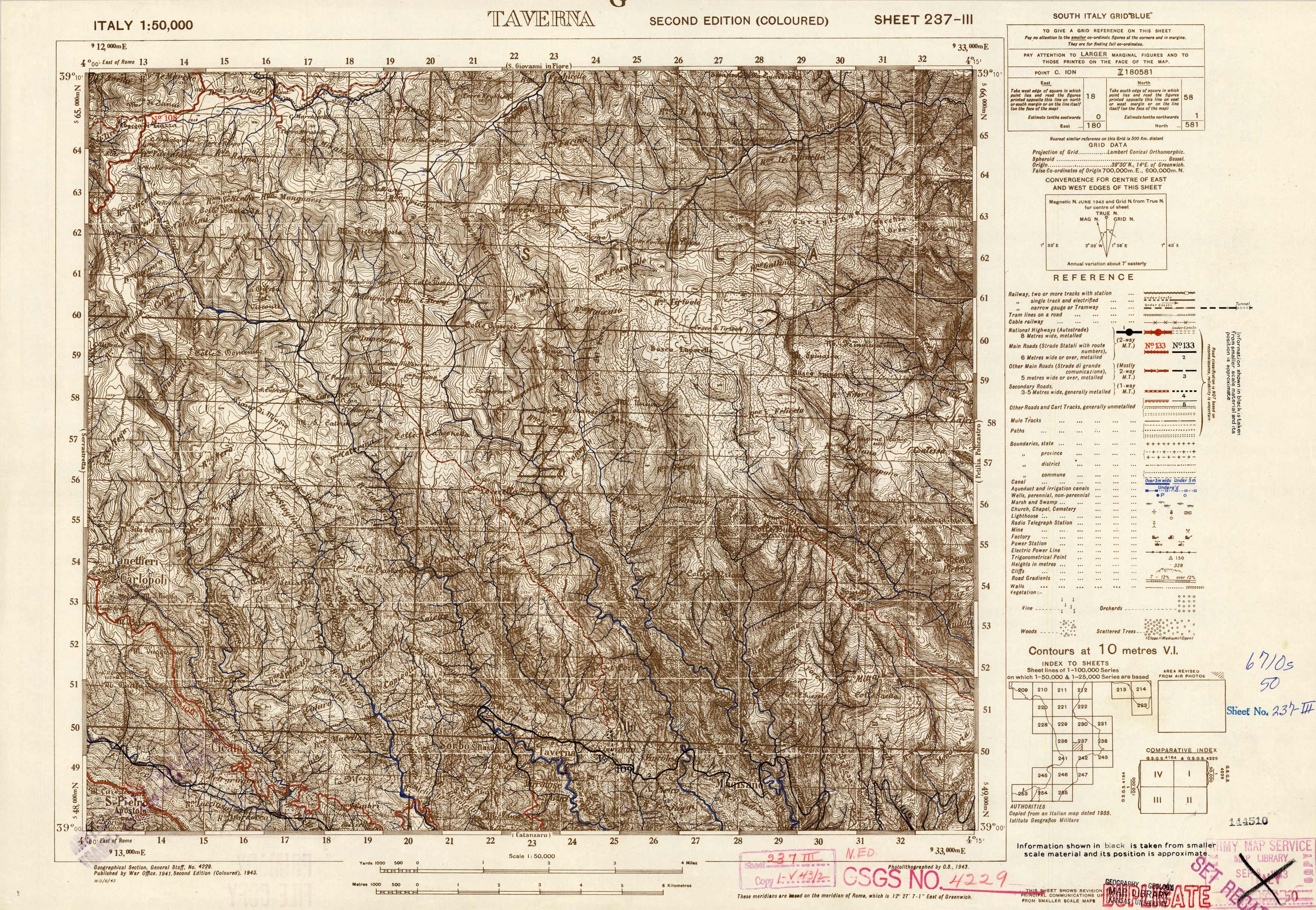 Taverna - Sheet 237 III Taverna - Sheet 237 III