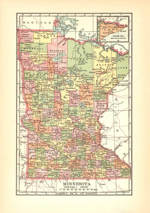 Vintage Antique Minnesota