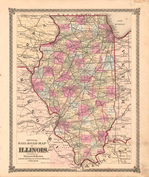 Vintage Antique Illinois