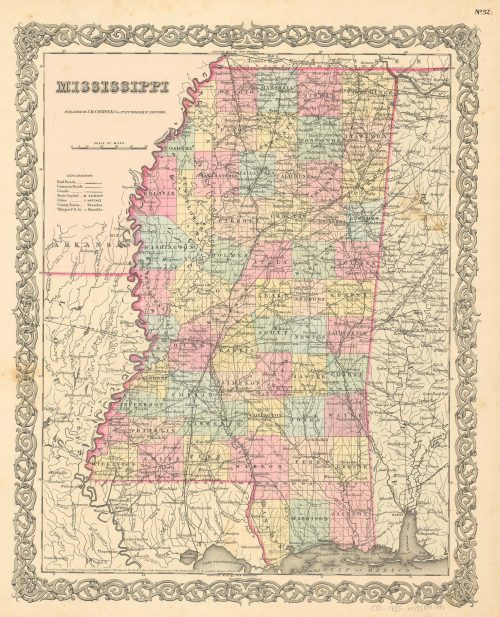 Vintage Antique Mississippi