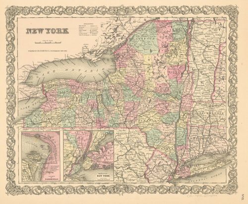 Vintage Antique New York