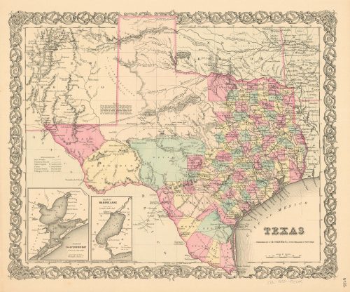 Vintage Antique Texas