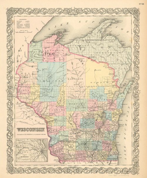 Vintage Antique Wisconsin